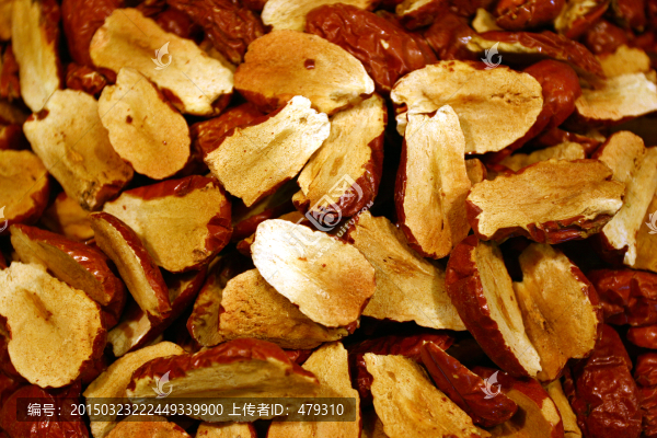 紅棗,分瓣大棗
