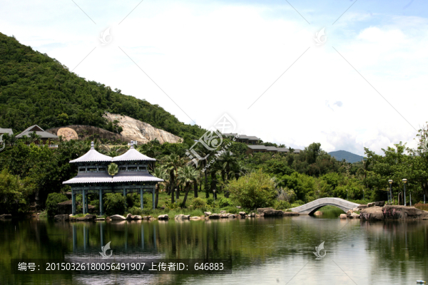 南山寺雙塔亭