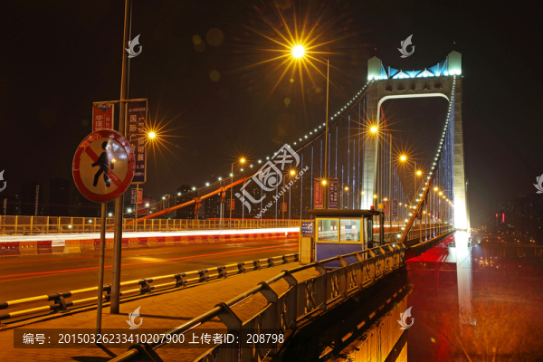 重慶鵝公巖大橋夜景