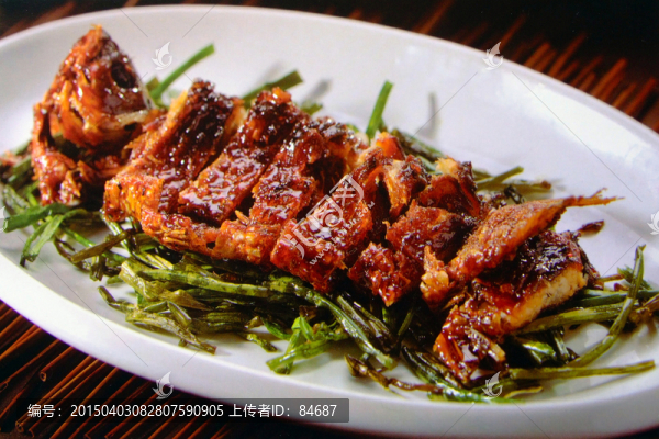 蔥烤河鯽魚