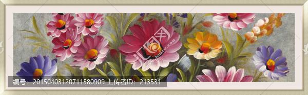 床頭裝飾油畫