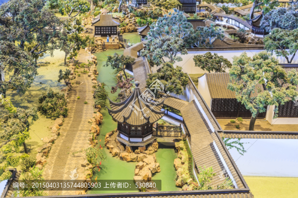 蘇州園林模型