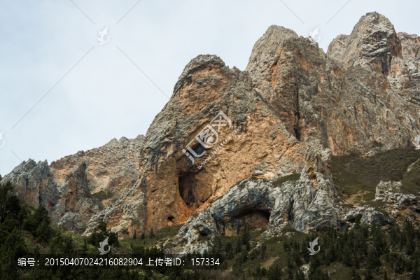 扎尕那山谷風(fēng)光