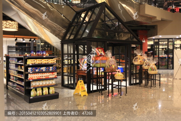 超市食品區(qū)