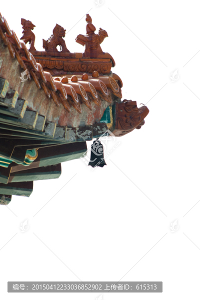 屋脊走獸,寶塔塔檐