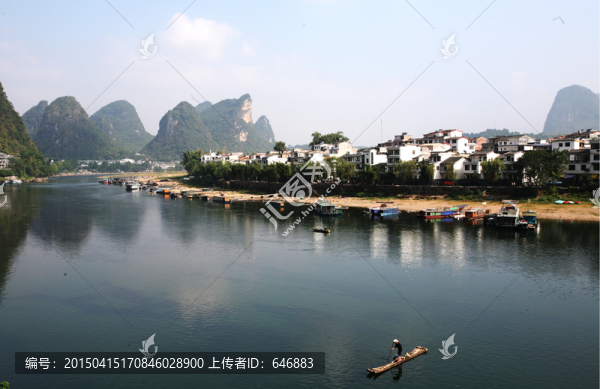 桂林山水,漓江景色