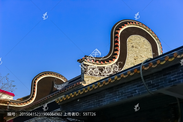 嶺南建筑屋檐