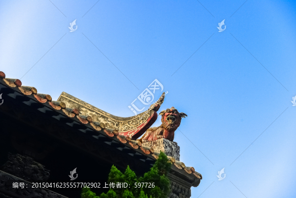 沙灣建筑屋頂飛檐