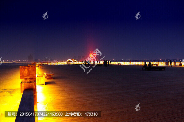 大慶,三永湖,中國結(jié),棧橋