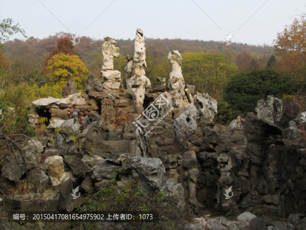 瑯琊山野芳園的假山