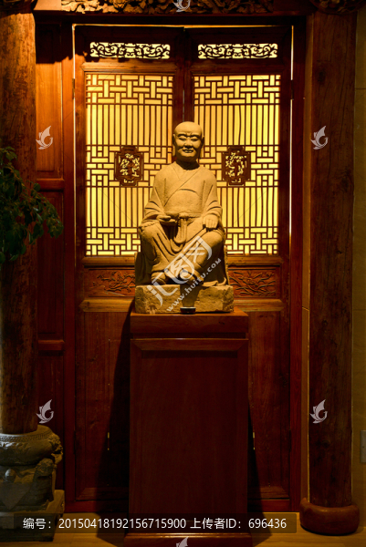 酒店環(huán)境佛像裝飾高清jpg