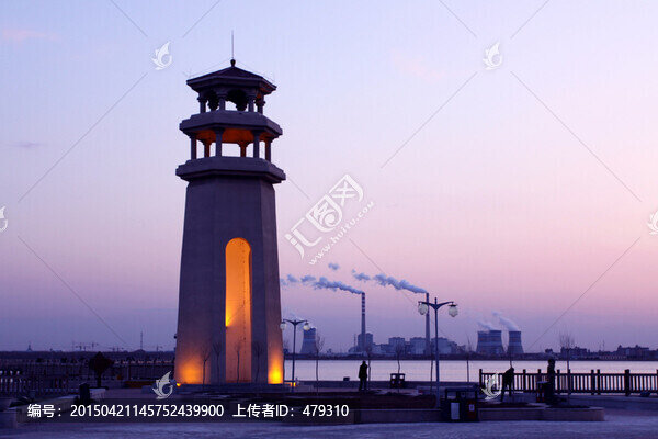 燈塔,廣場(chǎng),熱電廠