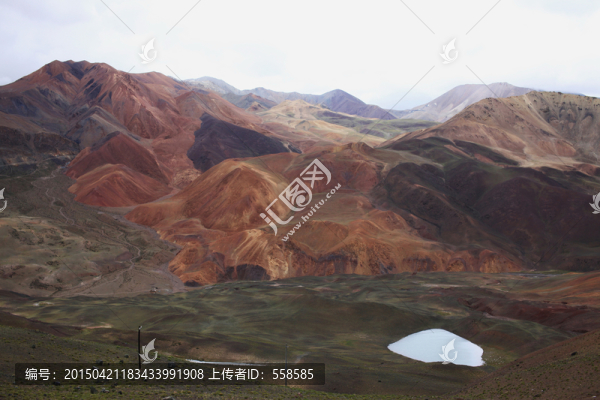 紅土地貌,西藏阿里