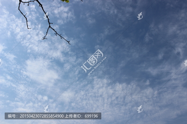 藍色的天空