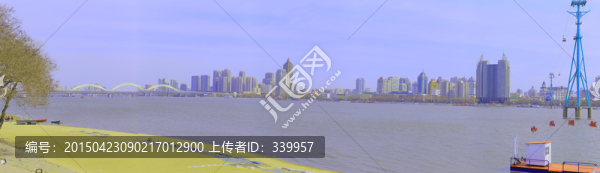 松花江全景
