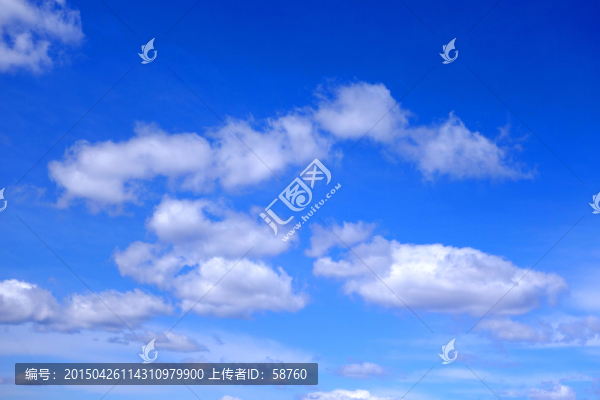 藍天白云
