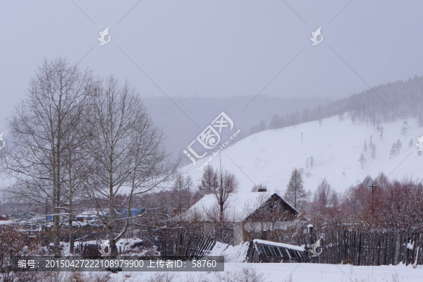 山里人家之雪