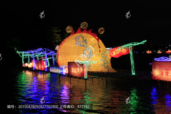 花燈,夜景