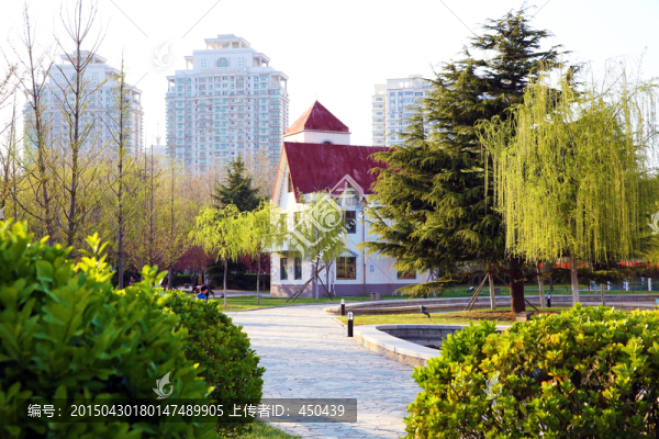 公園一角