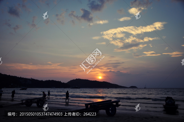 芭東海灘日落