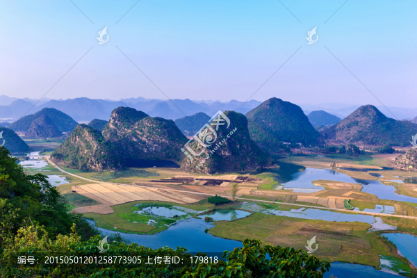 普者黑,青龍山
