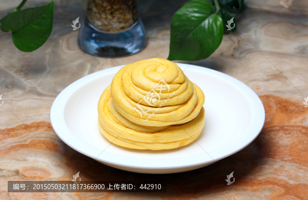 金瓜大花卷