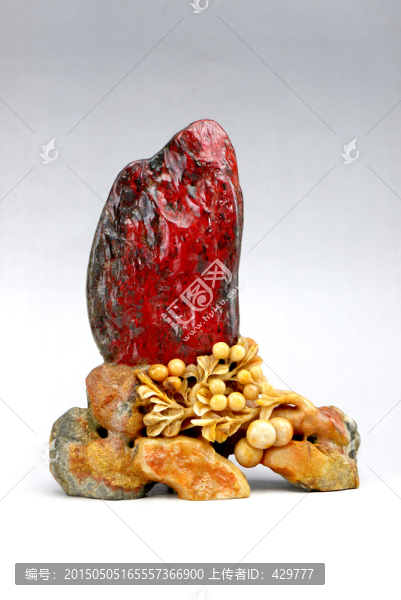 雞血石,巨石,石刻,果子雕刻