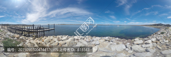 迷人的袋鼠島海岸