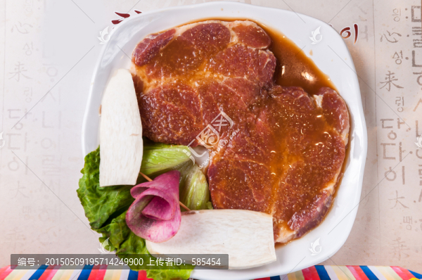 調(diào)味豬排