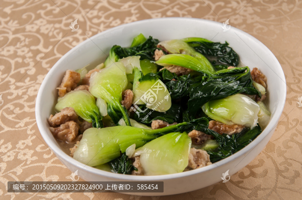 油炸燒青菜