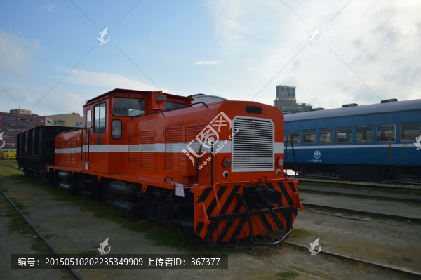 紅色老火車頭