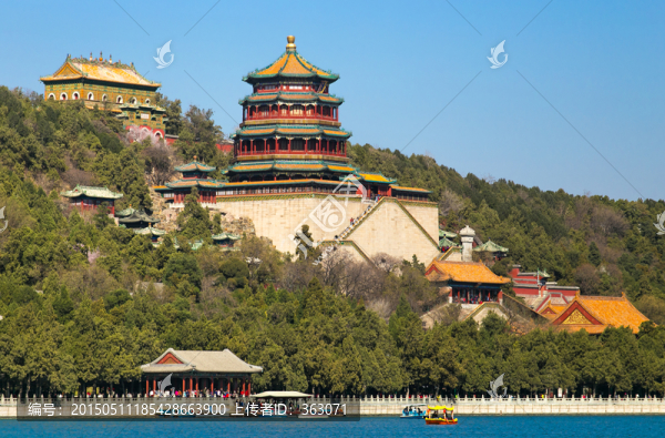 頤和園昆明湖春景