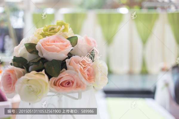 婚禮上的花
