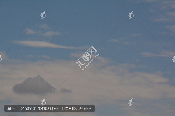 藍天白云