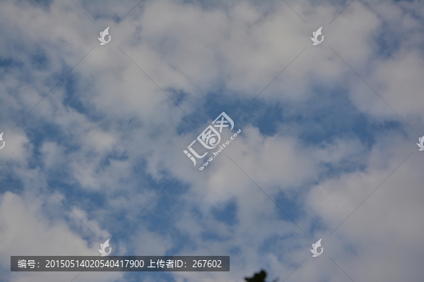藍天白云