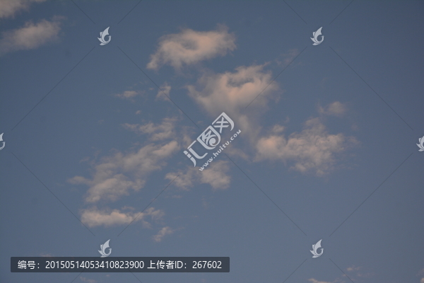 藍天白云