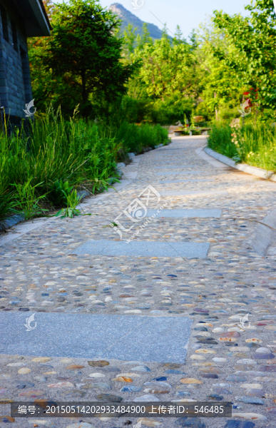 鵝卵石小路