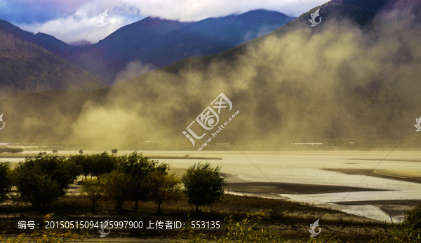 高原沙塵