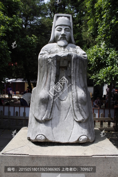 文天祥,石像