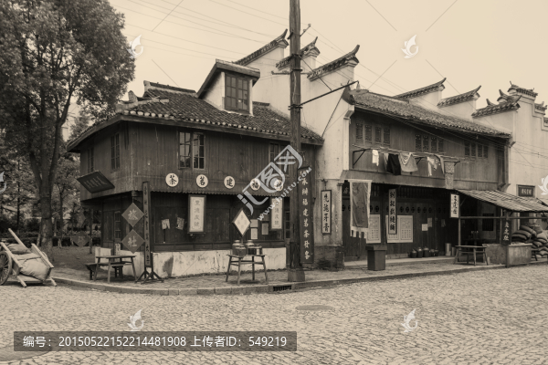 老上海街景
