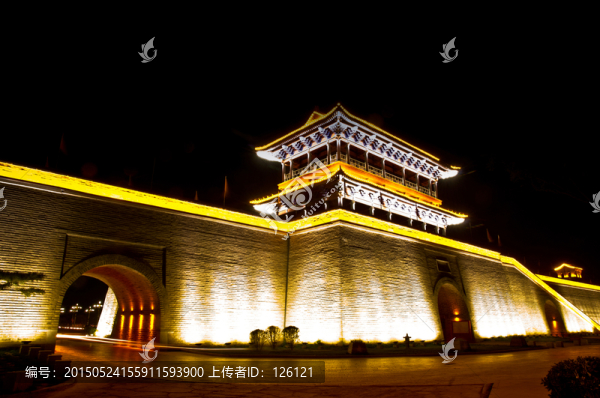 聊城古城門