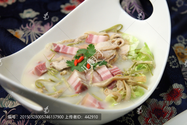 咸肉筍干