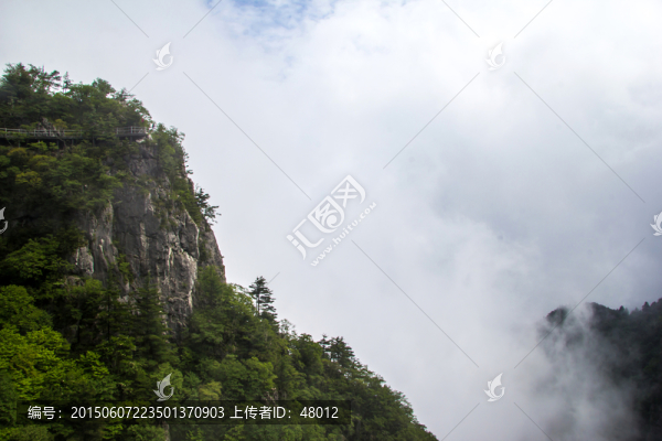 霧起天竺山