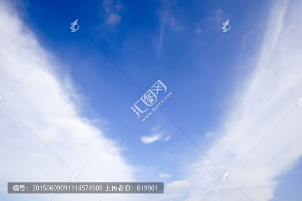 藍天白云素材