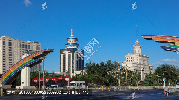 北京復(fù)興門,廣電總局,彩虹門