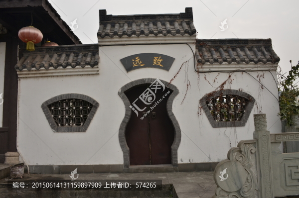 閬中古城,致遠(yuǎn)建筑墻