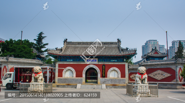 夏日北京大鐘寺風(fēng)光