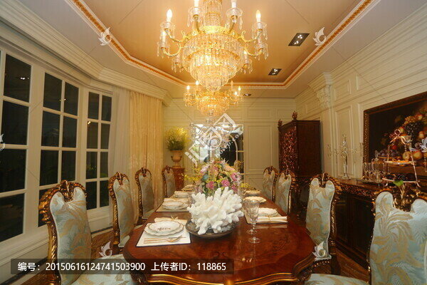 家居,餐廳,豪華餐廳