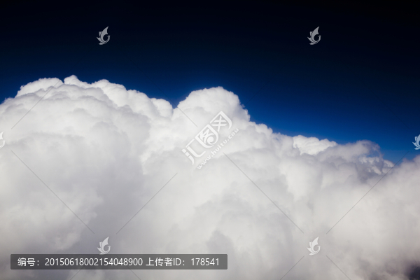 藍天白云