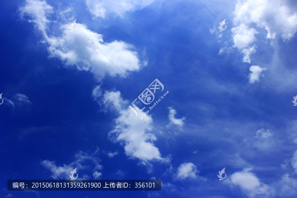 藍天白云